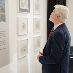 Prezident republiky na pracovní cestě v Brně, Moravské židovské muzeum, 10.10.2024, foto: Tomáš Fongus