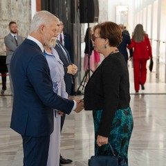 Prezident republiky a paní Eva Pavlová přijali členy diplomatického sboru, Pražský hrad, 25.10.2024, foto: Z. Bönisch a T. Fongus