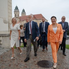 Prezident republiky na pracovní cestě v Brně, konference Sdružení místních samospráv ČR, zámek Valtice, 10.10.2024, foto: Tomáš Fongus