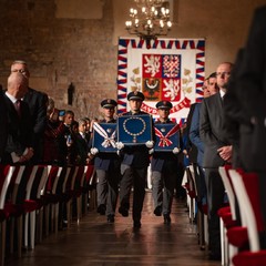 Slavnostní ceremoniál udílení státních vyznamenání ve Vladislavském sále, Pražský hrad, 28.10.2024, foto: Tomáš Fongus