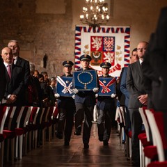 Státní svátek 28. října 2024, Vladislavský sál, Pražský hrad, 28.10.2024, foto: Tomáš Fongus