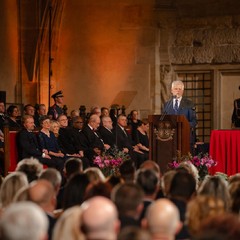 Slavnostní ceremoniál udílení státních vyznamenání ve Vladislavském sále, Pražský hrad, 28.10.2024, foto: Tomáš Fongus