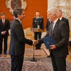Prezident republiky jmenoval člena bankovní rady ČNB, Pražský hrad, 30.10.2024, foto: Tomáš Fongus