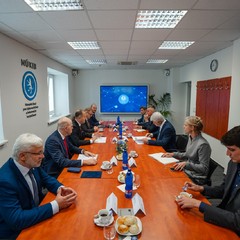 Prezident republiky na pracovní cestě v Brně, NÚKIB, 9.10.2024, foto: Tomáš Fongus