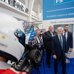 Prezident republiky na pracovní cestě v Brně, Mezinárodní strojírenský veletrh, 9.10.2024, foto: Tomáš Fongus