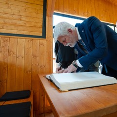 Prezident republiky na pracovní cestě v Brně, Mezinárodní strojírenský veletrh, vzdělávací centrum Archimedes, 9.10.2024, foto: Tomáš Fongus