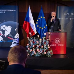 Prezident republiky zahájil Czech Space Week 2024, Praha, 4.11.2024, foto: Zuzana Bönisch