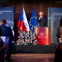 Prezident republiky zahájil Czech Space Week 2024, Praha, 4.11.2024, foto: Zuzana Bönisch