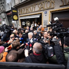 Den boje za svobodu a demokracii a Mezinárodní den studentstva, Národní třída, 17.11.2024,foto: Zuzana Bönisch