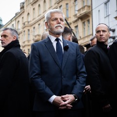 Den boje za svobodu a demokracii a Mezinárodní den studentstva, Národní třída, 17.11.2024,foto: Zuzana Bönisch