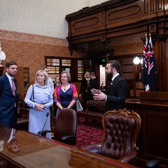 Návštěva Parlamentu v Novém Jižním Walesu, 25.11.2024, foto: Tomáš Fongus
