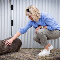 Návštěva organizace Wombat Rescue, Canberra, 27.11.2024, foto: Zuzana Bönisch