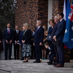 Slavnostní otevření nové budovy Velvyslanectví ČR v Australském společenství, 27.11.2024, foto: Zuzana Bönisch  