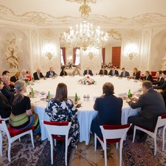 Kulatý stůl o zdravotnictví na téma nedostatku lékařů v regionech, Pražský hrad, 19.11.2024, foto: Tomáš Fongus