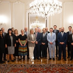 Prezident republiky a paní Eva Pavlová uspořádali kulatý stůl na téma nedostatku lékařů v regionech, Pražský hrad, 20.11.2024, foto: Tomáš Fongus