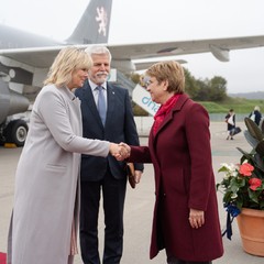 Státní návštěva prezidenta republiky a paní Evy Pavlové ve Švýcarsku, 5.11.2024, foto: Tomáš Fongus