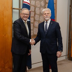 Jednání s předsedou vlády Anthonym Albanesem, Canberra, 27.11.2024, foto: Tomáš Fongus
