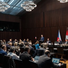 Státní návštěva prezidenta republiky a paní Evy Pavlové ve Švýcarsku, 5.11.2024, foto: Tomáš Fongus