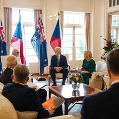 Jednání s generální guvernérkou Austrálie Samanthou Mostyn, Canberra, 27.11.2024, foto: Tomáš Fongus