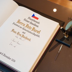 Státní návštěva prezidenta republiky a paní Evy Pavlové ve Švýcarsku, Národní rada, 6.11.2024, foto: Tomáš Fongus