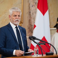 Státní návštěva prezidenta republiky a paní Evy Pavlové ve Švýcarsku, Spolková rada, Bern, 6.11.2024, foto: Tomáš Fongus