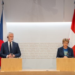 Státní návštěva prezidenta republiky a paní Evy Pavlové ve Švýcarsku, Spolková rada, Bern, 6.11.2024, foto: Tomáš Fongus