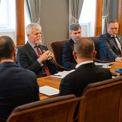 Prezident republiky přijal ministra vnitra Víta Rakušana, Pražský hrad, 14.11.2024, foto: Tomáš Fongus