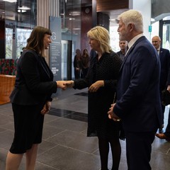 Návštěva Národní knihovny a stálé výstavy He Tohu, Wellington, 3.12.2024, foto: Zuzana Bönisch