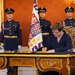 Prezident republiky jmenoval ústavní soudkyni, Pražský hrad, 12.12.2024, foto: Zuzana Bönisch