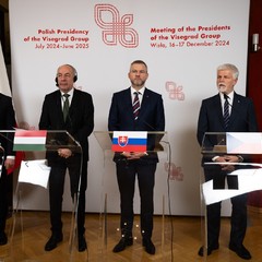 Zasedání prezidentů zemí V4, Visla, Polsko, 16.12.2024, foto: Zuzana Bönisch