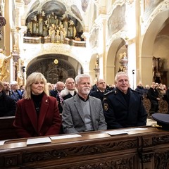 Adventní koncert Hasičského záchranného sboru České republiky, Strahovský klášter, Praha, 19.12.2024, foto: FB Hasičský záchranný sbor ČR