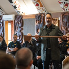Maorský uvítací ceremoniál Powhiri, 1.12.2024, foto: Zuzana Bönisch