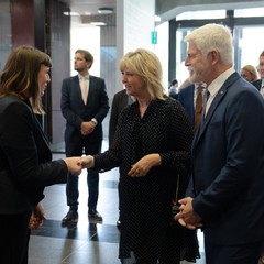 Návštěva Národní knihovny, Wellington, 03.12.2024, foto: Tomáš Fongus