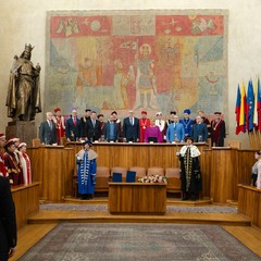 Prezident předal jmenovací dekrety profesorům VŠ, Karolinum, 10.12.2024, foto: Tomáš Fongus