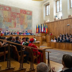 Prezident předal jmenovací dekrety profesorům VŠ, Karolinum, 10.12.2024, foto: Tomáš Fongus