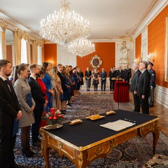 Prezident republiky jmenoval soudce obecných soudů, Pražský hrad, 18.12.2024, foto: Tomáš Fongus