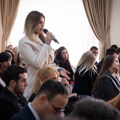 Diskuze se studenty fakulty politických věd a právnické fakulty Univerzity Černé Hory, Podgorica, 22.1.2025, foto: Zuzana Bönisch