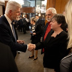 Setkání prezidenta republiky a paní Evy Pavlové s krajany, Sarajevo, 23.1.2025, foto: Zuzana Bönisch