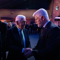 Vzpomínková akce k 80. výročí osvobození koncentračního tábora v Osvětimi, 27.1.2025, foto: Zuzana Bönisch