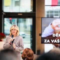 Setkání dárců projektu „Darujeme kroužky dětem“, ATRIUM BY KKCG, Praha, 17.1.2025, foto: Zuzana Havlínová