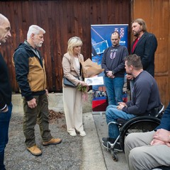 Návštěva Jihočeského kraje, firma Ultina, Trhové Sviny, 14.1.2025, foto: Tomáš Fongus