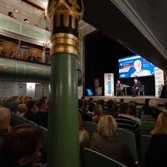 Debata s občany v Divadle J.K. Tyla, Třeboň, 14.1.2025, foto: Tomáš Fongus