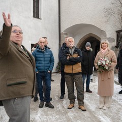 Návštěva Jihočeského kraje, Nové Hrady, 14.1.2025, foto: Tomáš Fongus