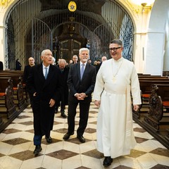 Oficiální návštěva prezidenta Portugalské republiky, Strahovský klášter, 6.2.2025, foto: Zuzana Bönisch