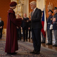 Jmenování rektorky AMU, Pražský hrad, 12.2.2025, foto: Zuzana Bönisch