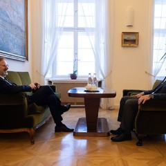Přijetí předsedy vlády, Pražský hrad, 18.2.2025, foto: Zuzana Bönisch