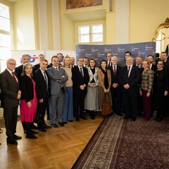 Pracovní oběd s velvyslanci EU, Velvyslanectví Polské republiky, 19.2.2025, foto: Zuzana Bönisch
