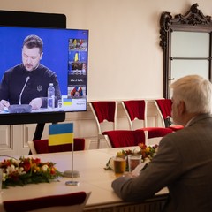 Prezident republiky vystoupil na konferenci Ukrajiny a partnerských zemí