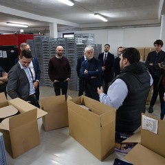 Návštěva prezidenta republiky a paní Evy Pavlové v Jihomoravském kraji, Bzenec, 26.2.2025, foto: Tomáš Fongus