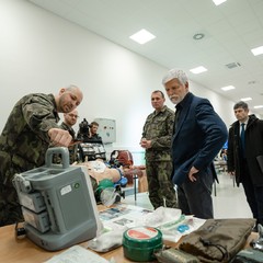 Návštěva prezidenta republiky a paní Evy Pavlové v Jihomoravském kraji, Vyškov, 26.2.2025, foto: Tomáš Fongus